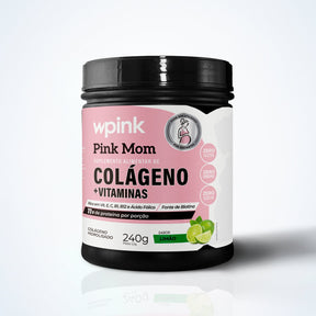 colágeno pink mom de limão - 240g – wp