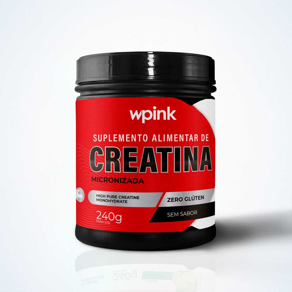 creatina sem sabor - 240g – wp