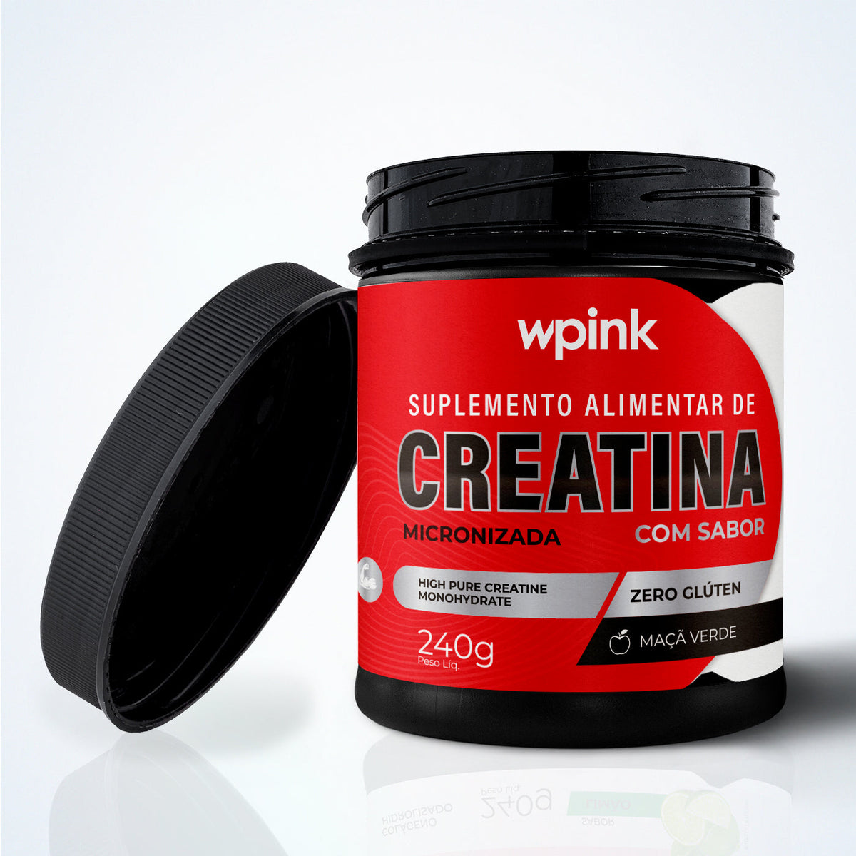 creatina de maçã verde - 240g – wp