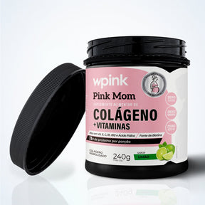 colágeno pink mom de limão - 240g – wp