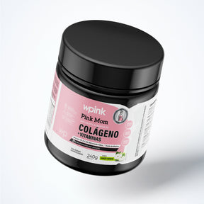 colágeno pink mom - maçã verde - 240g - wp